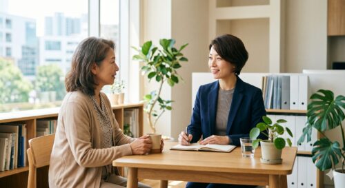 債務整理を相談している方のイメージ