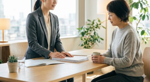 保険を検討している方のイメージ
